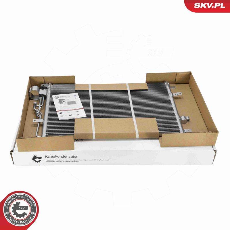 ESEN SKV 86SKV167 Condenser, air conditioning