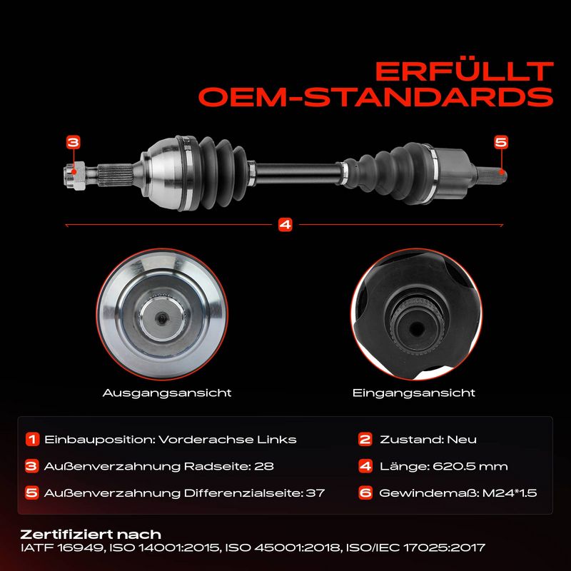 Frankberg 5481FB0009887 Drive Shaft