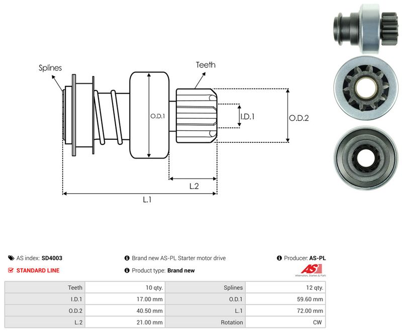 Vabajooks, starter, AS-PL SD4003