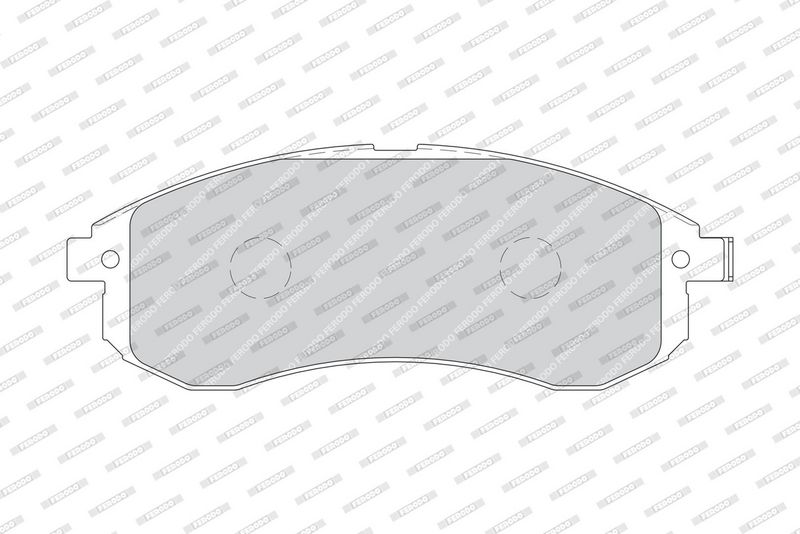 FERODO Plaquettes de frein à disque FDB1702