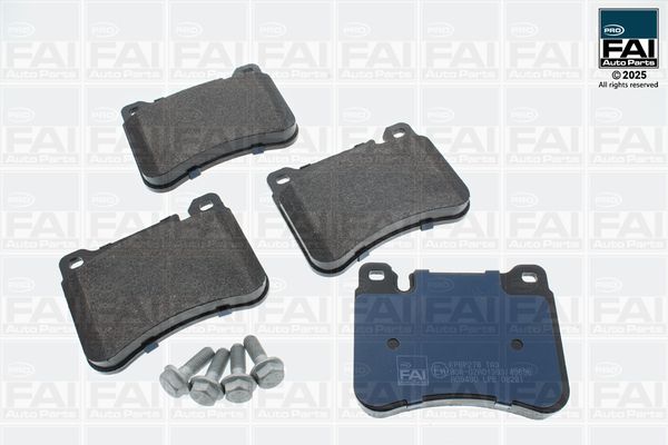 FAI AutoParts Stabdžių trinkelių rinkinys, diskinis stabdys