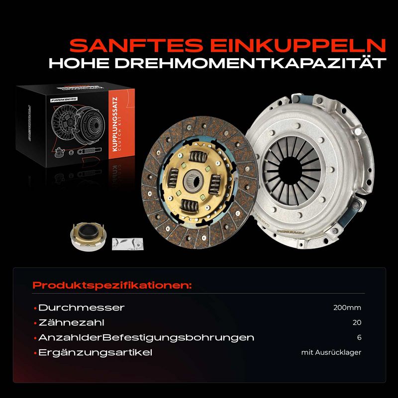 Frankberg 5481FB0037656 Clutch Kit