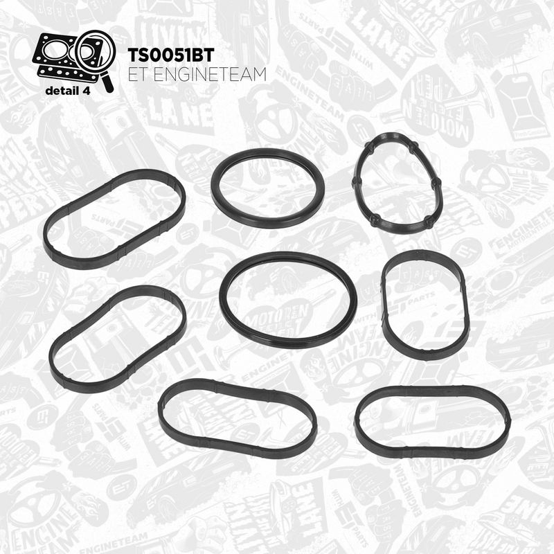 ET ENGINETEAM TS0051BT Gasket Kit, cylinder head