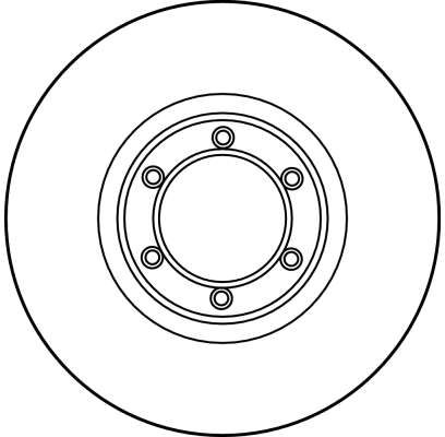 TRW DF1002 Brake Disc