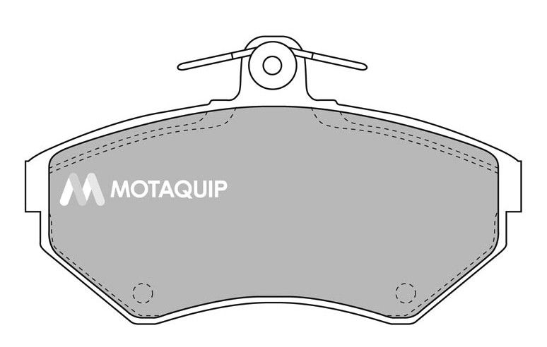 MOTAQUIP fékbetétkészlet, tárcsafék LVXL208