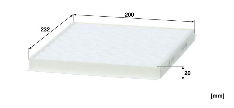 Filter, salongiõhk, MANN-FILTER CU 2330