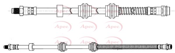 APEC Brake Hose HOS4461