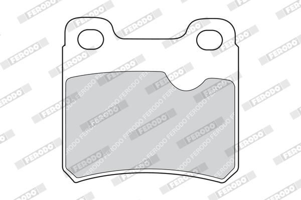 FERODO Plaquettes de frein à disque FDB586