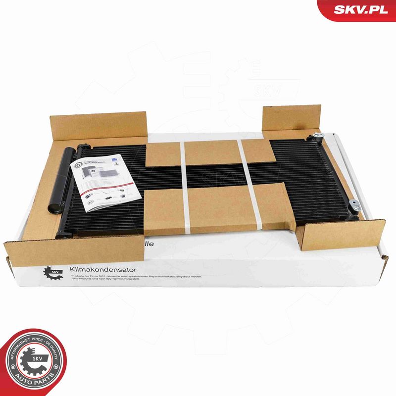 ESEN SKV 86SKV296 Condenser, air conditioning