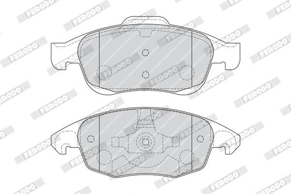 FERODO Plaquettes de frein à disque FDB1971