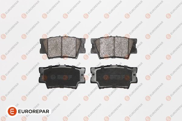 EUROREPAR TOYOTA тормозные колодки задн. Camry 2.0/3.5 06-,Rav 4 III,IV 2.0/2.4 05-