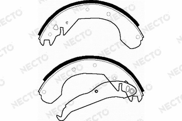Juego de zapatas de frenos
