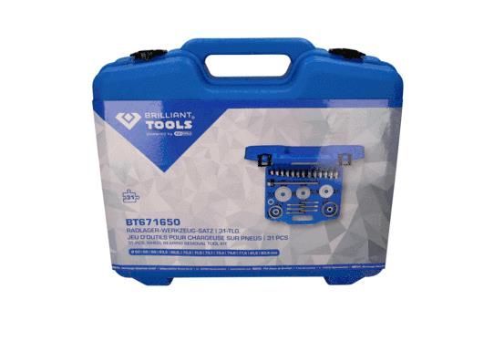 Montaažitööriistade komplekt, rattakese, rattalaager, KS TOOLS BT671650