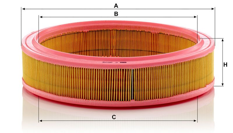 Õhufilter, MANN-FILTER C 3078