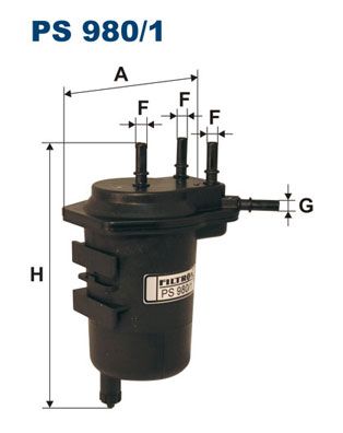 FILTRON Üzemanyagszűrő PS 980/1