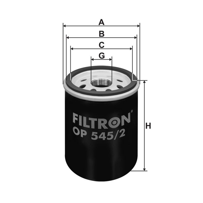Õlifilter, FILTRON OP 545, 2