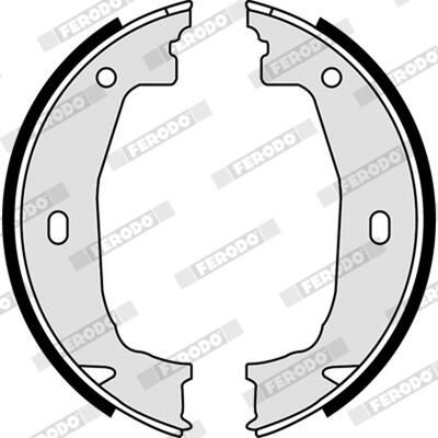 FERODO FSB592 Brake Shoe Set, parking brake