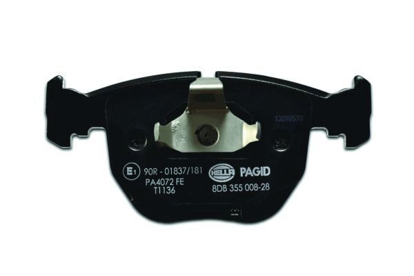 HELLA PAGID 8DB 355 008-281 Brake Pad Set, disc brake