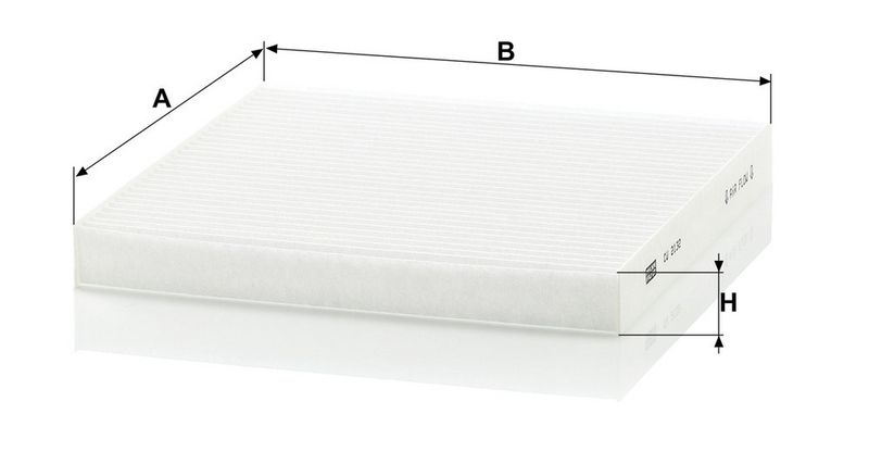 Filter, salongiõhk, MANN-FILTER CU 2132