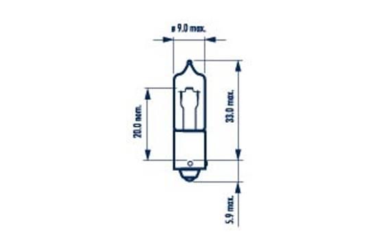 NARVA 681913000 Bulb, direction indicator