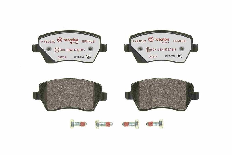 BREMBO P 68 033X Brake Pad Set, disc brake