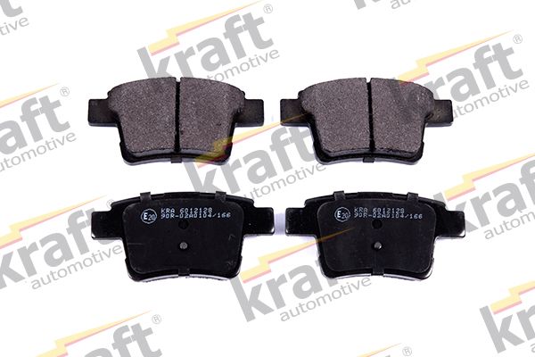 KRAFT Automotive 6012128 Комплект гальмівних накладок, дискове гальмо