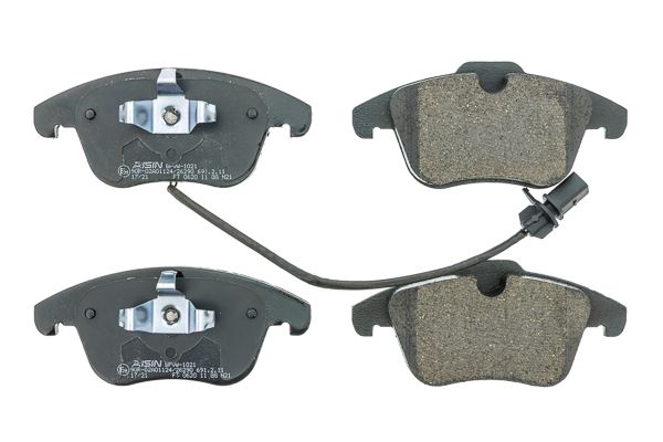 set placute frana,frana disc AISIN BPVW-1021