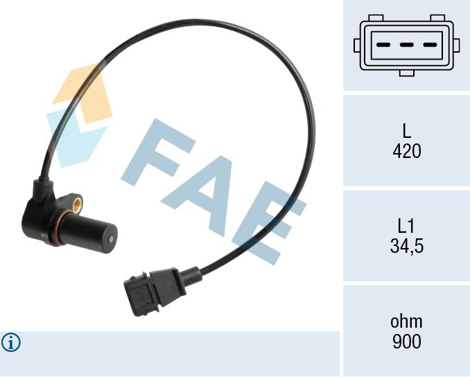 FAE impulzusadó, főtengely 79073