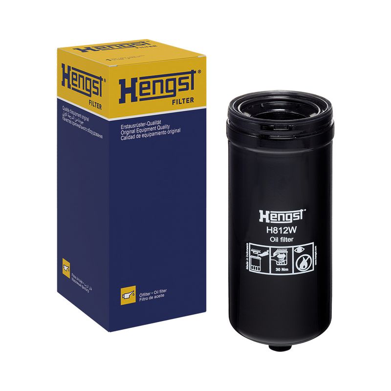 Hydraulisch filter (geschroefd) past: KOMATSU D100, D10S-2, D12, D120, D120-18, D120A-18, D125, D125A, D125A-18, D135A-2, D150A-1, D155A-1, D155A-2, D155A-3, D155A-5, D155A-6, D155A-6R, D155AX-3