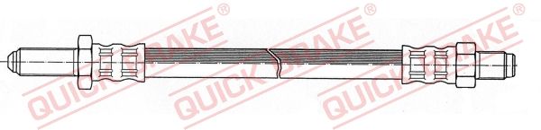 QUICK BRAKE 42.003 - Stabdžių žarnelė