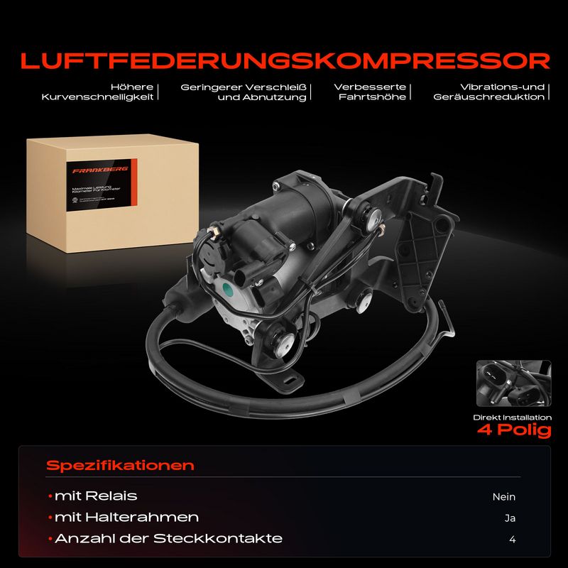 Frankberg 5481FB0002200 Compressor, compressed-air system