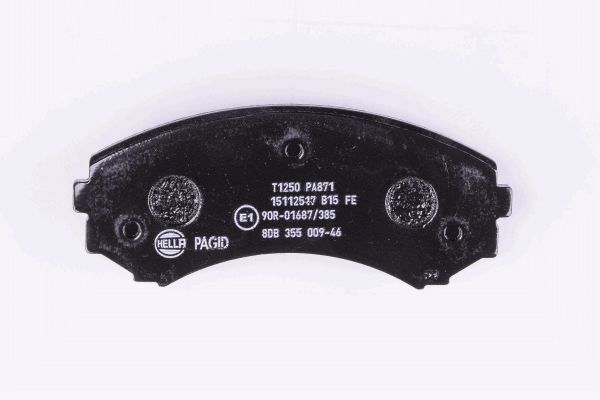 HELLA 8DB 355 009-461 Brake Pad Set, disc brake