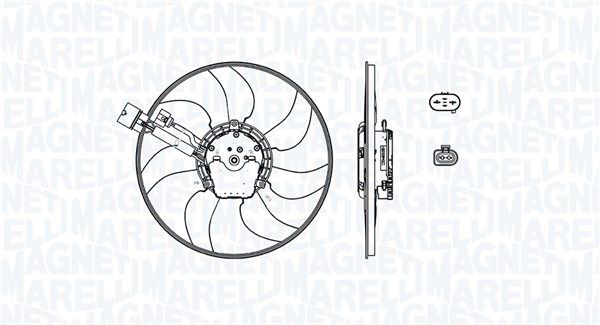 Ventilador, refrigeración del motor