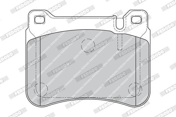 FERODO FDB1907 Brake Pad Set, disc brake