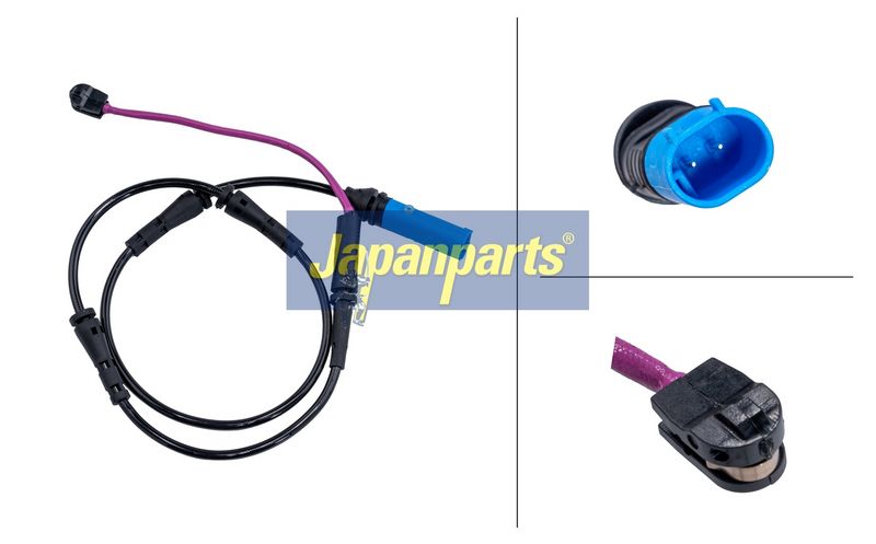 senzor de avertizare,uzura placute de frana JAPANPARTS BPW-124