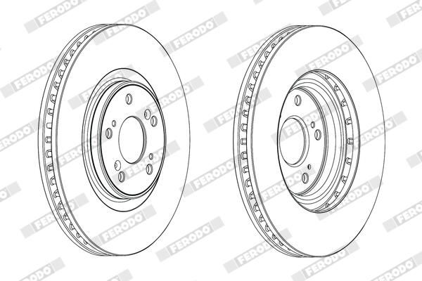 FERODO DDF1777C-1 Brake Disc