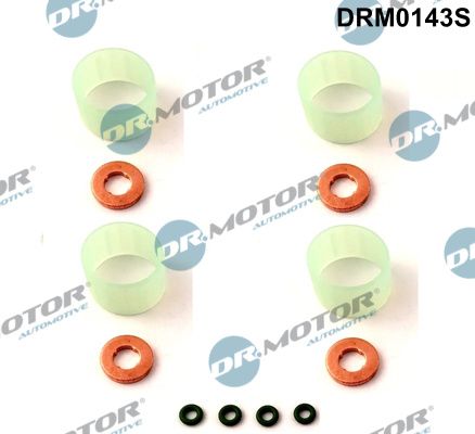 Dr.Motor Automotive Tömítéskészlet, befecskendező fúvóka DRM0143S