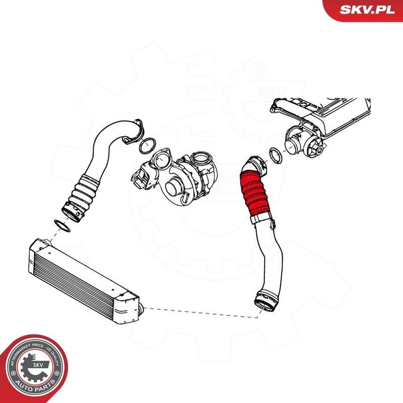 Laadimisõhu voolik, ESEN SKV 24SKV696
