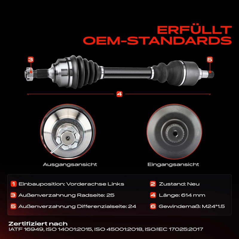 Frankberg 5481FB0010056 Drive Shaft