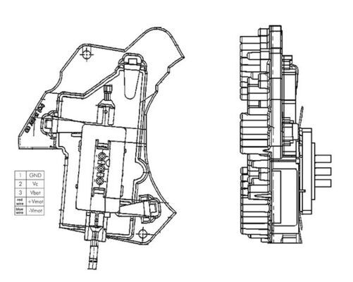 MAHLE ABR 24 000P Regulator, interior blower