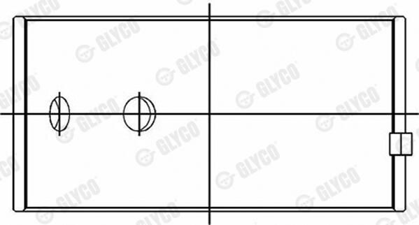 GLYCO Coussinet bielle 71-4113 STD