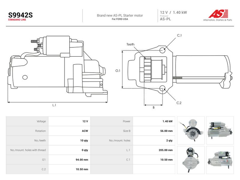 Prekė atitinka OEM kodą: 8G1Z-11002-A