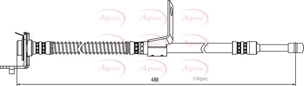 APEC Brake Hose HOS4138