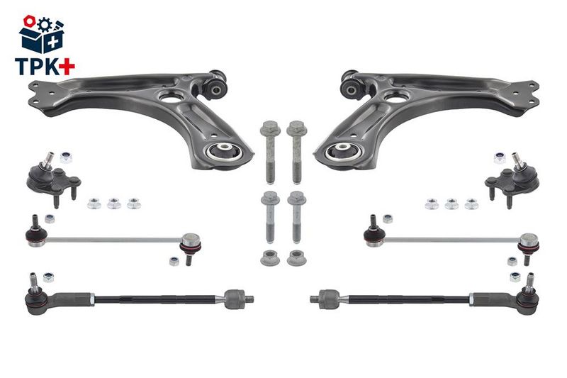Set, suspensie roata TOPRAN t+ 118 426