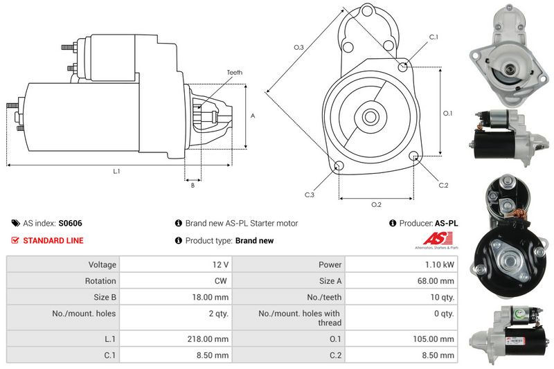 AS-PL S0606 Starter