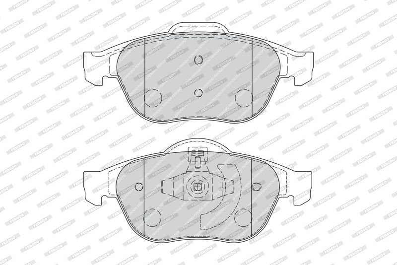 FERODO Plaquettes de frein à disque FDB1865