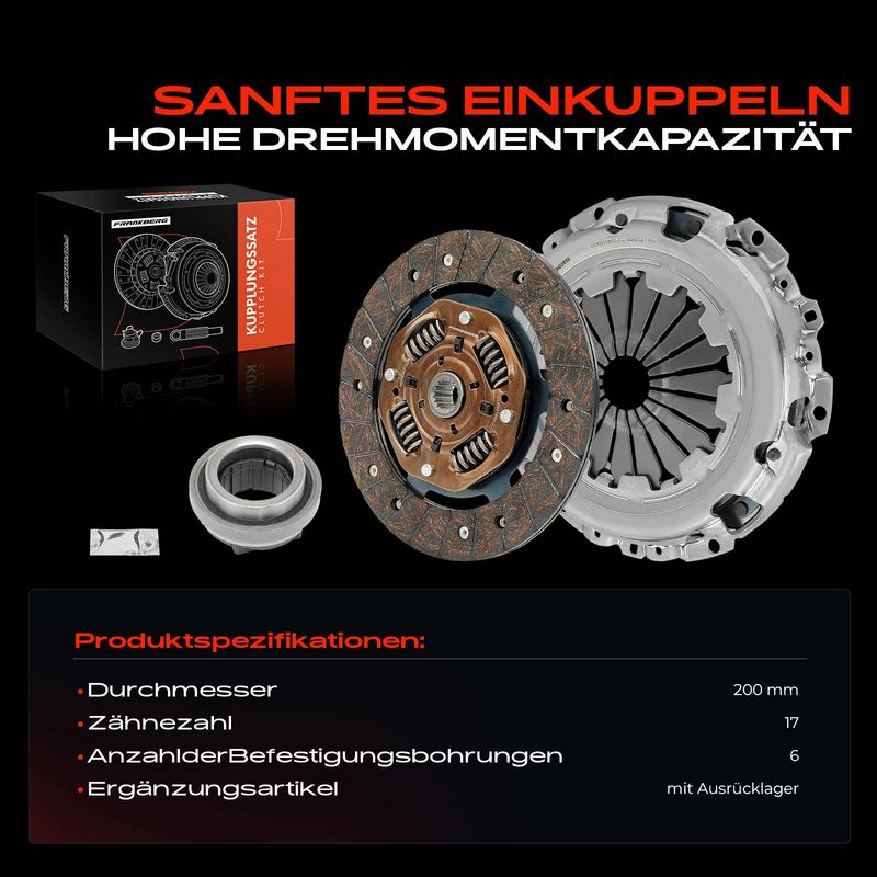 Frankberg 5481FB0037487 Clutch Kit