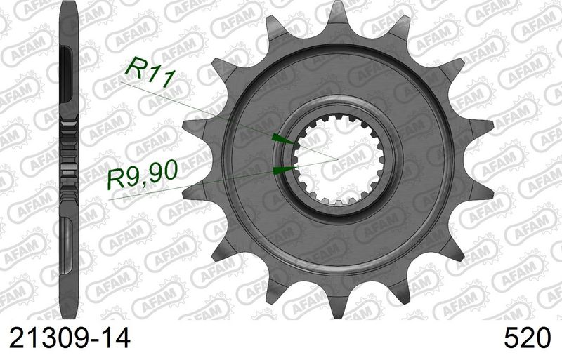 Roata dintata AFAM 21309-14