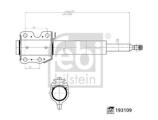 FEBI BILSTEIN 193109 Shock Absorber