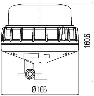 Blikající světlo 2XD 011 557-211